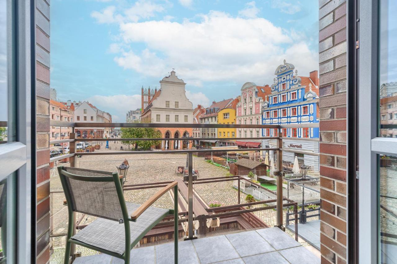 Apartament Milion Rynek Sienny Stare Miasto Bulwary Apartamenty No 1 Szczecin Dış mekan fotoğraf